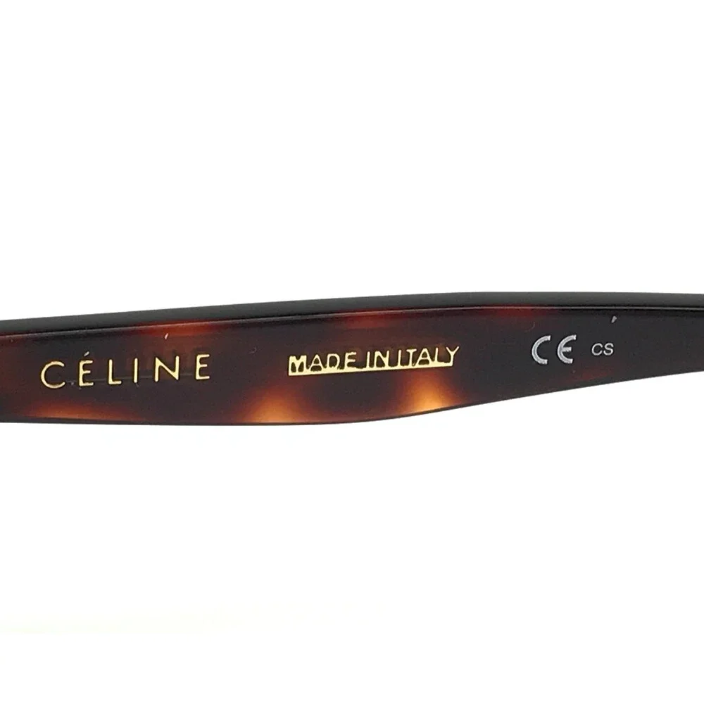 Celine Eyeglasses Frames CL41458 086 Tortoise Round Full Rim 45-20-145